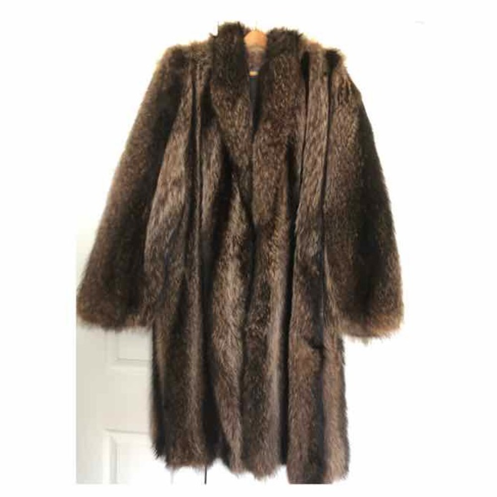 Russian Beaver Fur Coat